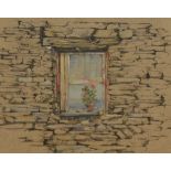 *Local Interest - David R. MacAulay (Contemporary, British), mixed media, 'Forgotten Geranium,