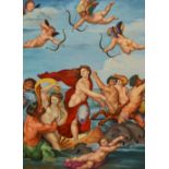 Graham Townsend (20th Century, British), after Raphael (1483-1520, Italian), oil on board, '