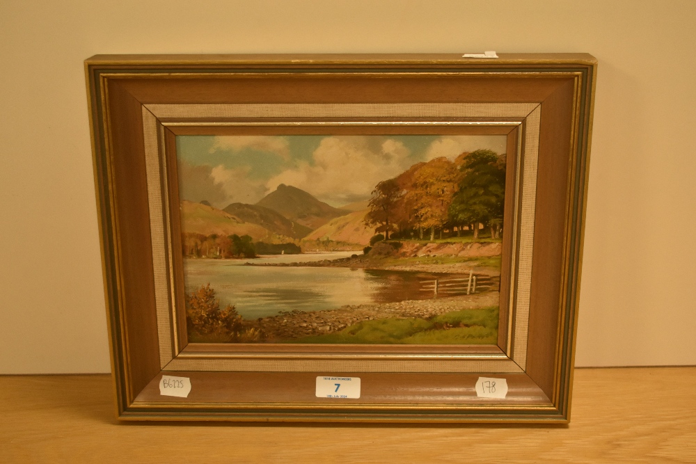 *Local Interest - Geoffrey H. Pooley (1908-2006, British), oil on board, 'Calf Close Bay, - Image 2 of 4