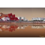 *Local Interest - After Joe Tamassy (Contemporary, British), coloured print, 'Reflection of