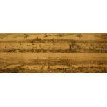 After Henry William Brewer (1836-1903, British), print, An annotated illustration of the city of