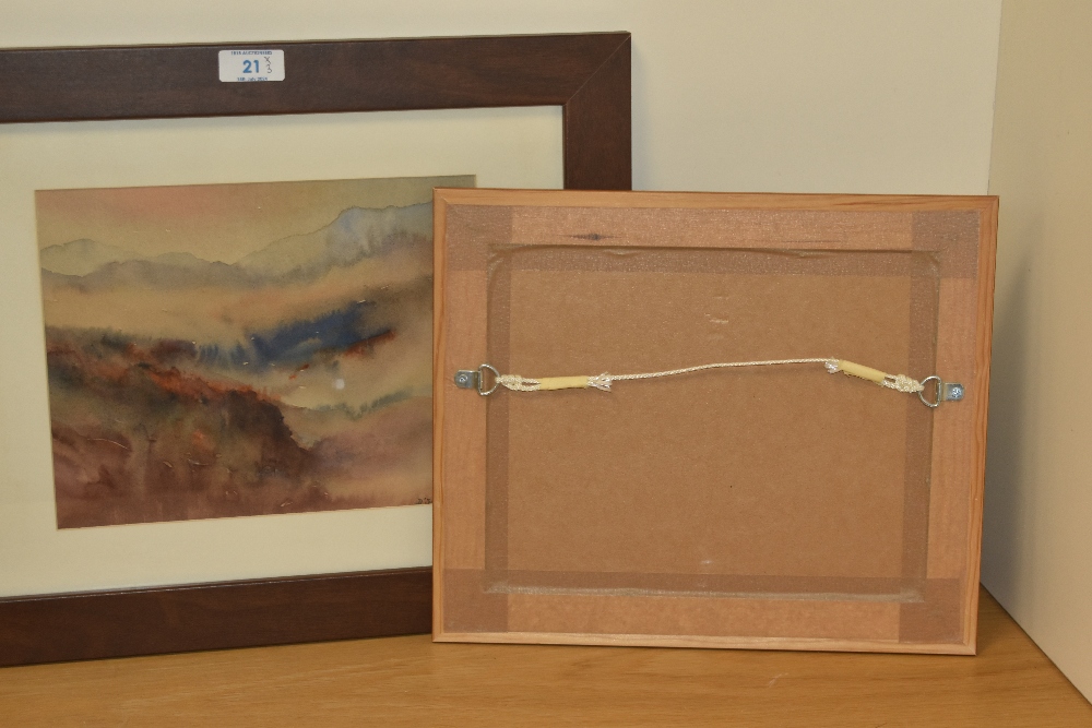 *Local Interest - Maggie d'Silva (Contemporary, British), watercolour, Three Cumbrian landscape - Image 6 of 6