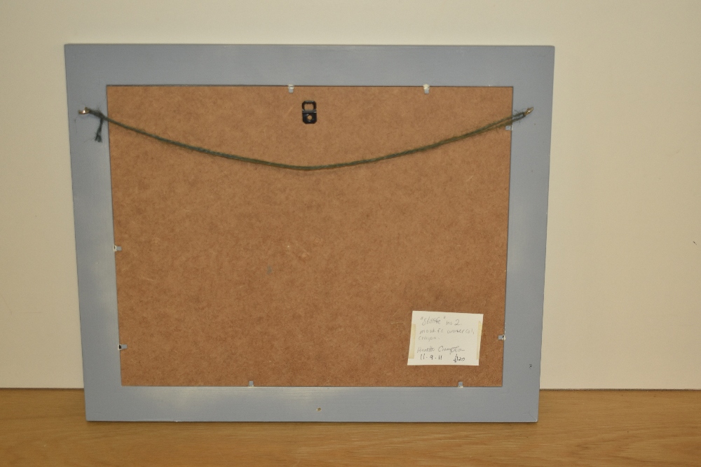 Annette Crompton (1957-2012, Swedish), mixed media, 'Still life no.2', signed to the lower right, - Image 4 of 4