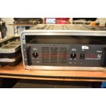 A Electrovoice 7300A power amplifier, in flight case