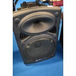 A QTX Sound XR12PA portable speaker (speaker only no mics)