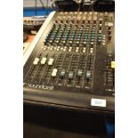 A Soundcraft Spirit M4 mixer