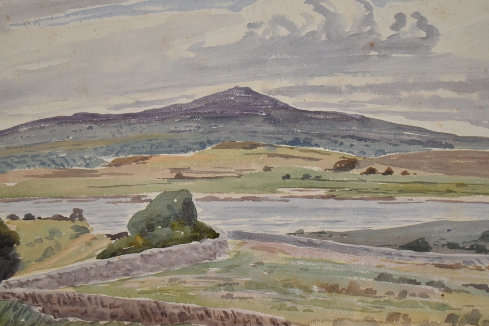 David Sassoon (1888-1978, British), watercolour, A Galloway landscape - titled indistinctly,