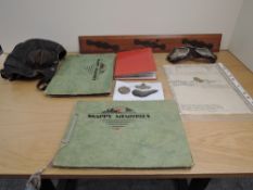 A collection of WWII items belonging to 1311454 SGT John Leslie Donnelly May 1910-April 1992, RAF