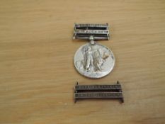 A Edward VII Silver Africa General Service Medal with four bars, S.Nigeria, Aro 1901-1902, S.Nigeria