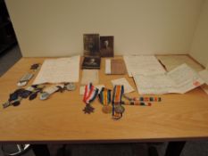 A collection belonging to Henry Herbert Gordon, Birth certificate dated 14th March 1896, Edward