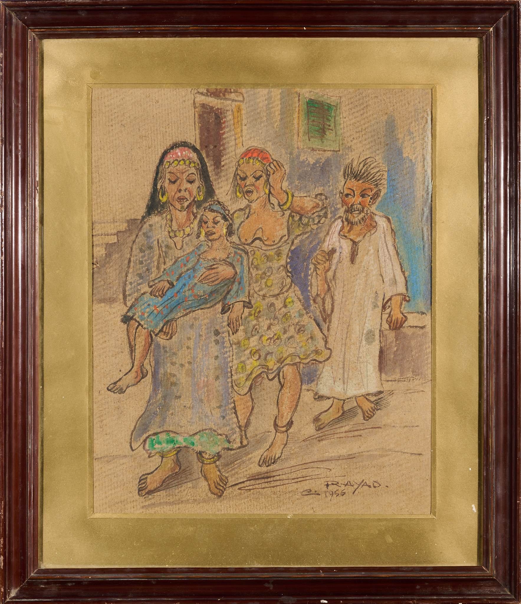 RAGHEB AYAD (EGYPTIAN 1892-1982) - Image 2 of 4