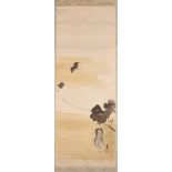 TAKEUCHI SEIHO (1864-1942), BAT AND GOURD