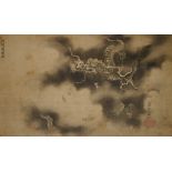 ATTRIBUTED TO KANO EISHIN YASUNOBU (1614-1685), ‘DRAGON AMONGST CLOUDS’