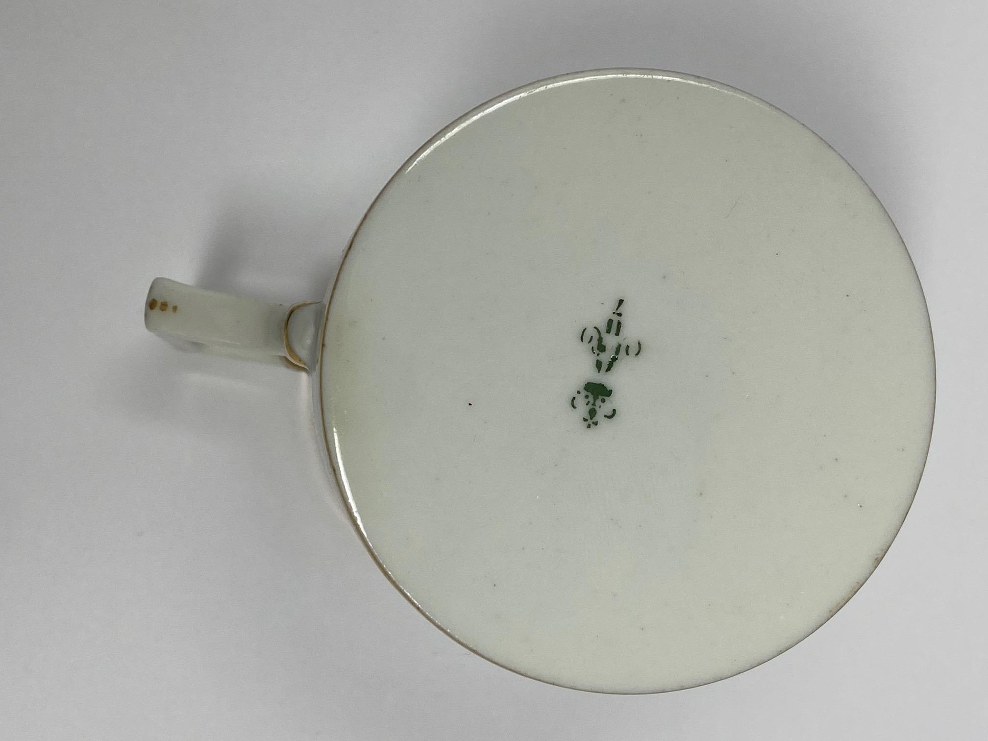 A RUSSIAN CUP AND SAUCER, IMPERIAL PORCELAIN MANUFACTORY, ST PETERSBURG, ALEXANDER II PERIOD - Image 4 of 7