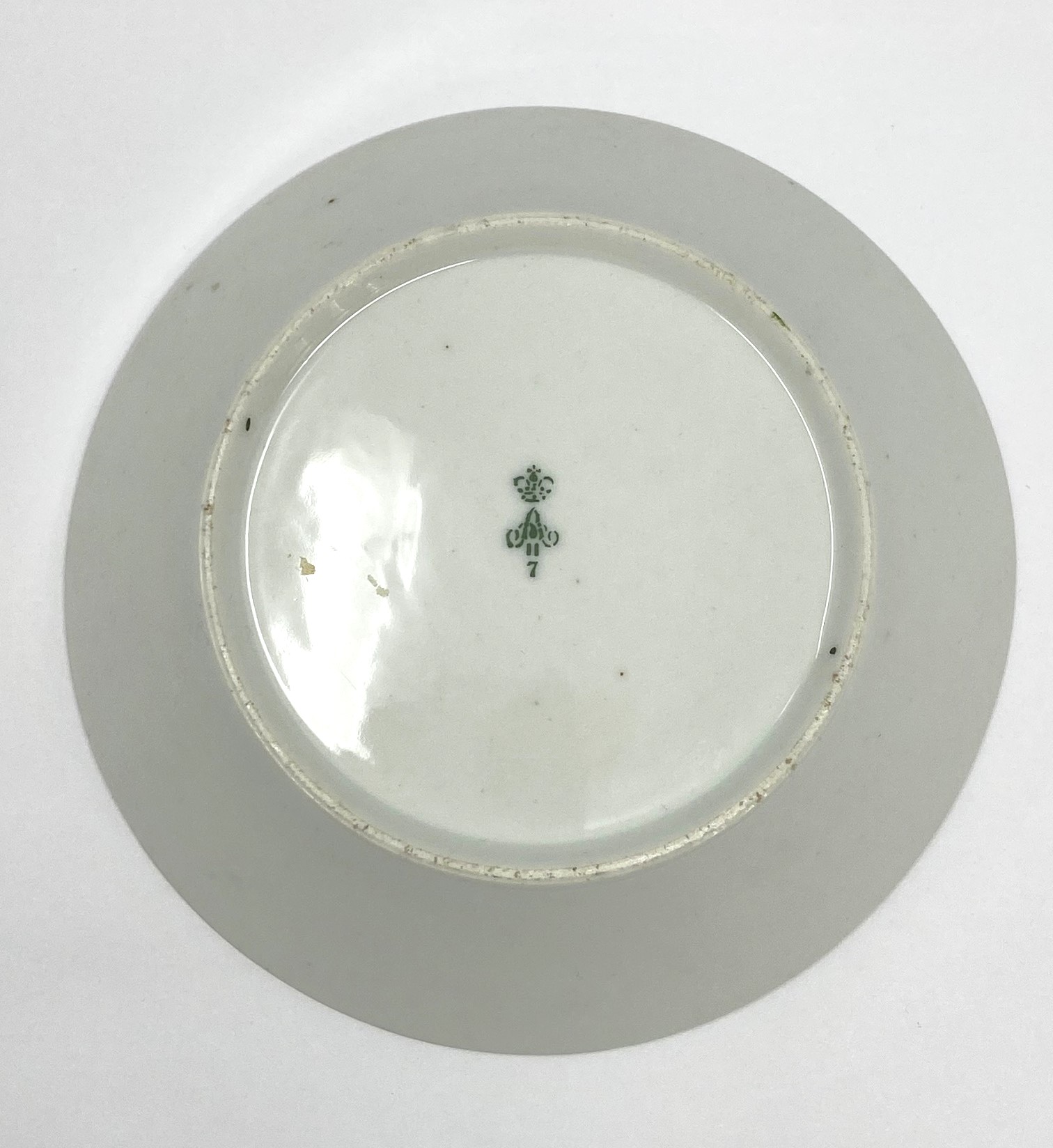 A RUSSIAN CUP AND SAUCER, IMPERIAL PORCELAIN MANUFACTORY, ST PETERSBURG, ALEXANDER II PERIOD - Image 6 of 7