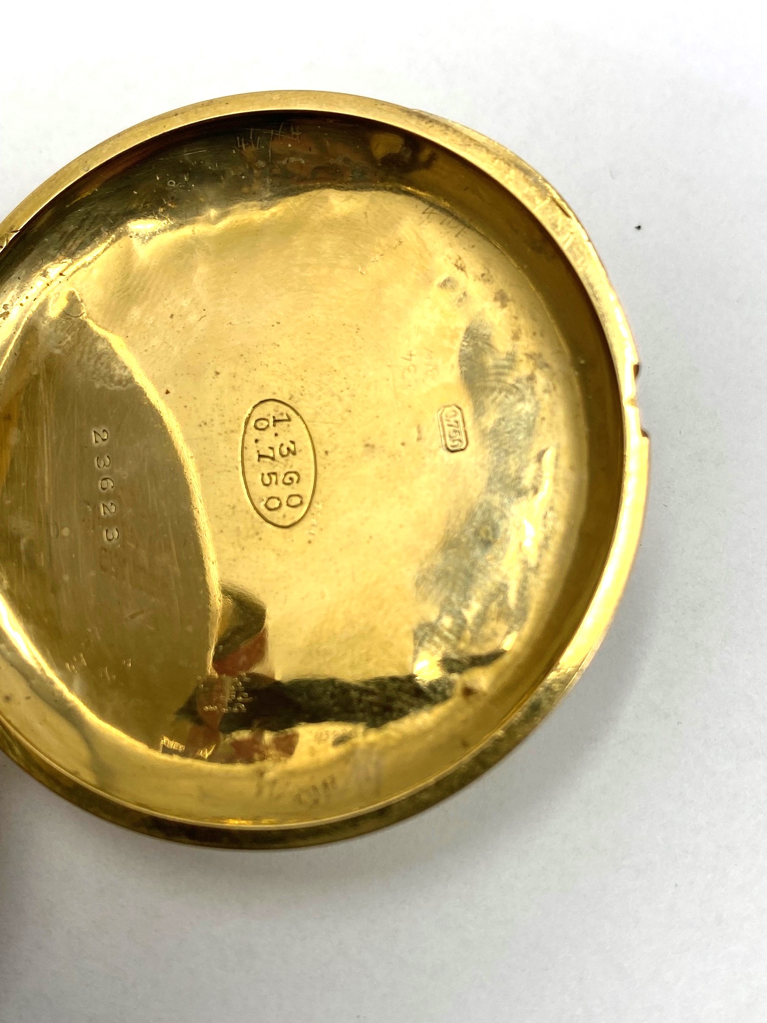 A GOLD HUNTER POCKET WATCH, SWISS, CIRCA 1900 - Image 7 of 9