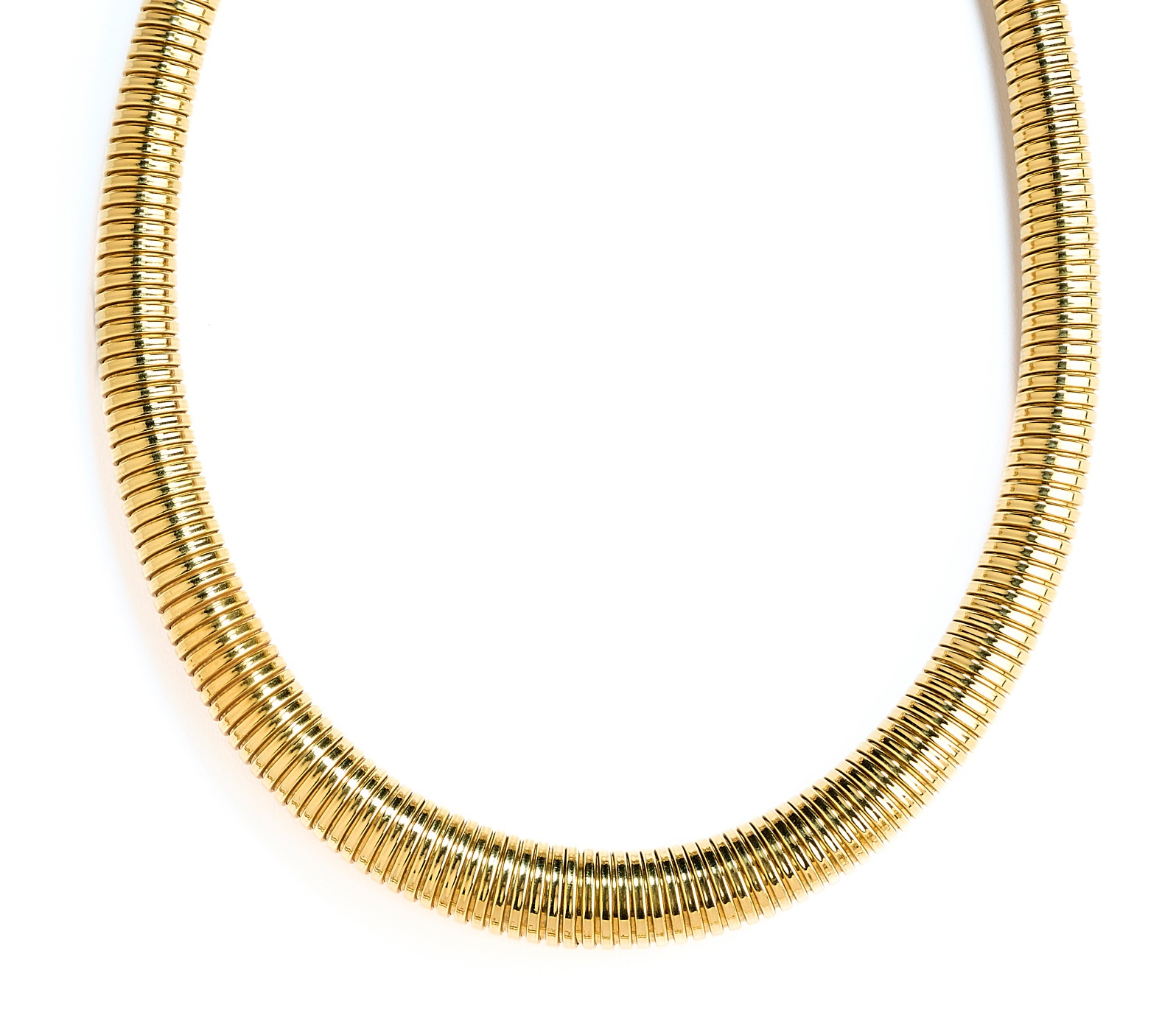 GOLD GASPIPE NECKLACE, 1996