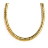 GOLD GASPIPE NECKLACE, 1996