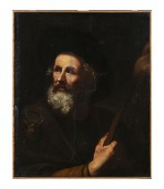 FOLLOWER OF BLOMAERT Study of St. James Oil on canvas, 73.7 x 62.2 cm