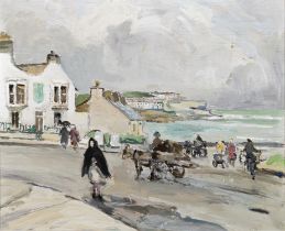 Eva Henrietta Hamilton (1876 - 1960) Kilkee, West Clare Oil on panel, 35.5 x 43.