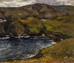 Paul Nietsche (1885-1950) Landscape, Co. Donegal, 1934 Oil on canvas, 49.5 x 59cm (19½ x