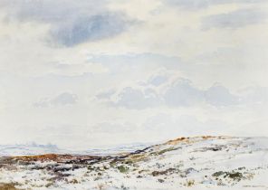 Frank Egginton RCA FIAL (1908 -1990) Winter Landscape Watercolour, 36.5 x 51.5cm (14¼ x