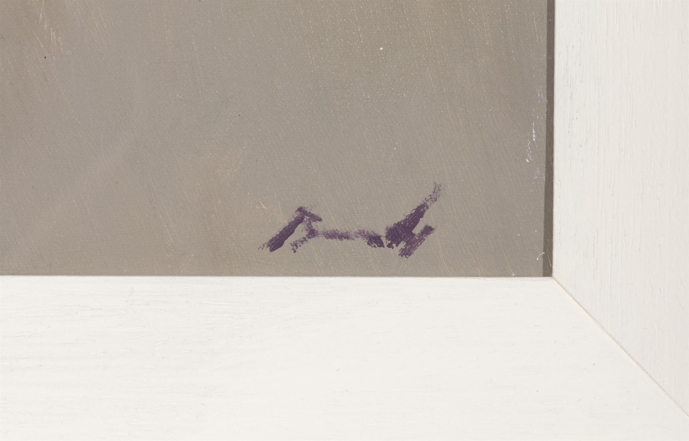 Charles Brady HRHA (1926-1997) A Pencil Oil on canvas, 42.7 x 32.6cm (16¾ x - Image 3 of 5