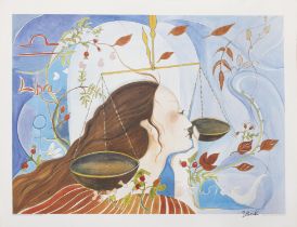 Pauline Bewick (1935 - 2022) Signs of the Zodiac A set of 12 offset lithographs, 55 x 77.