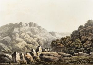 John Henry Campbell (1757-1828) View from the Top of Lover's Leap - Dargle, Looking Towards