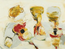 John Brian Vallely (b.1941) Three Fiddlers Oil on canvas, 46 x 60cm ( (15¾ x
