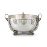 AN IRISH SILVER CELTIC REVIVAL BOWL Dublin, c. 1914, mark of Weir & Sons, of circular form,