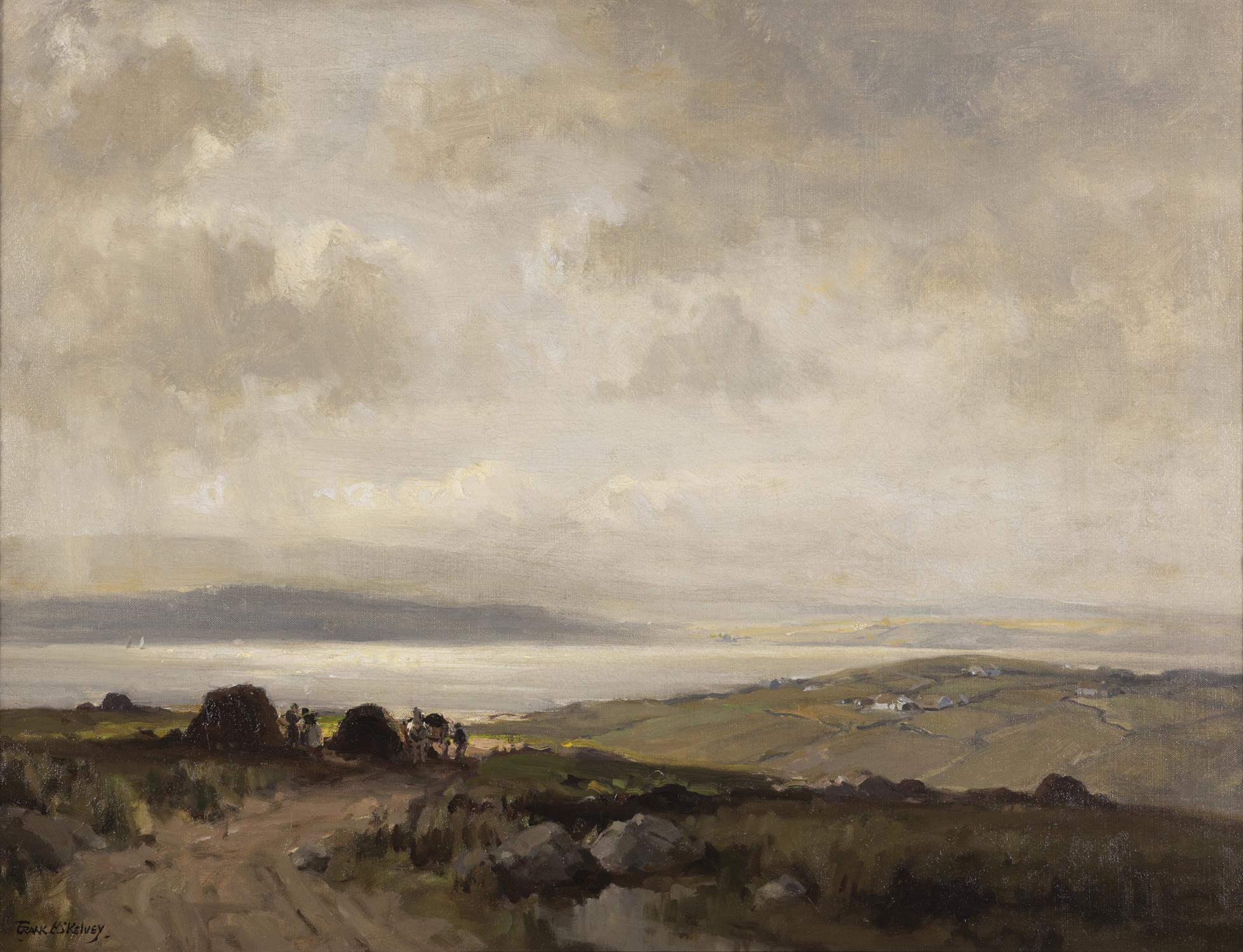 FRANK MCKELVEY RHA (1895-1974) Ards Bay, Co. Donegal Oil on canvas, 50.5 x 66cm (20 x