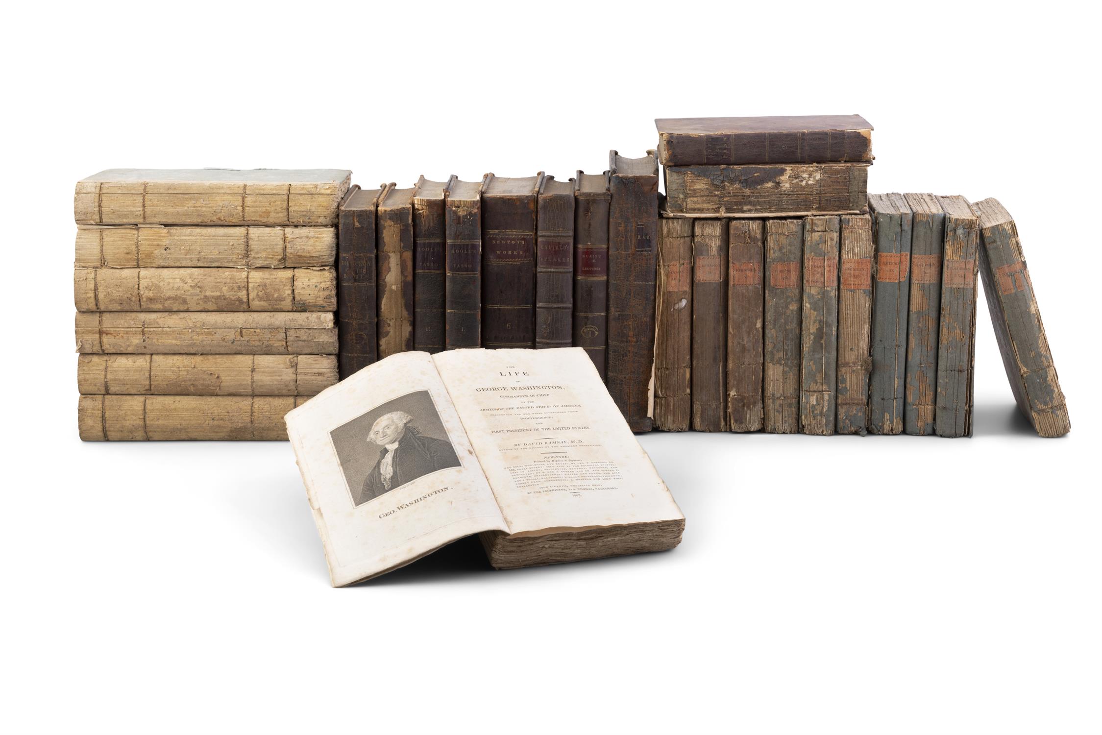 A COLLECTION OF BOOKS FROM DR THOMAS CHALKLEY JAMES'S LIBRARY: including, Ramsay, D.