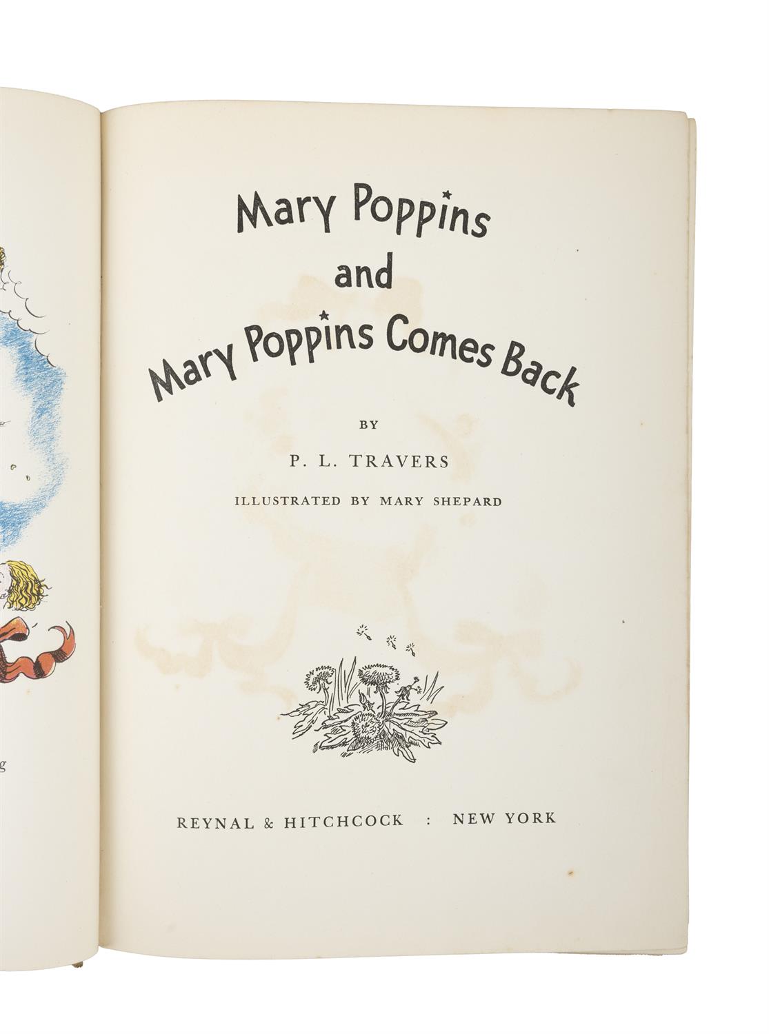 TRAVERS, P.L. [1899-1996]: Mary Poppins and Mary Poppins Comes Back, illustrations by Mary - Image 5 of 9