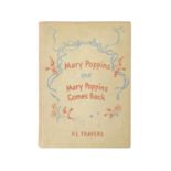 TRAVERS, P.L. [1899-1996]: Mary Poppins and Mary Poppins Comes Back, illustrations by Mary