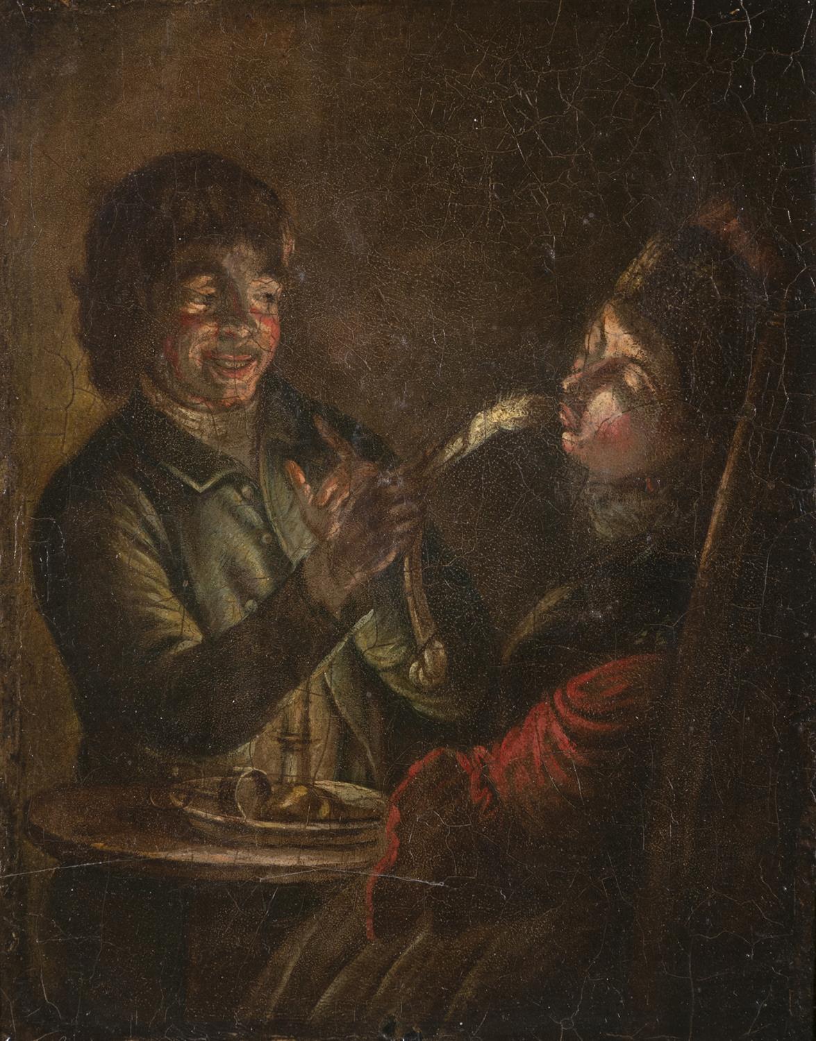 CONTINENTAL SCHOOL (18th CENTURY) After HENRY ROBERT MORLAND The Unlucky Boy Oil on panel, 26. - Image 2 of 3