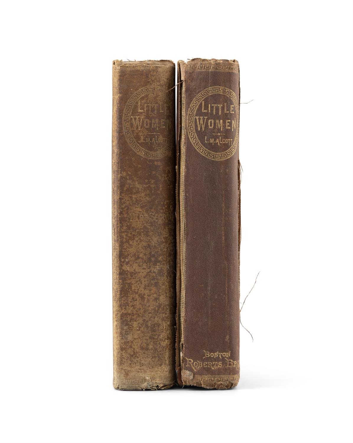 ALCOTT, LOUISA MAY [1832-1888] LITTLE WOMEN, 2 Vols., Boston (Roberts Brothers) 1869,