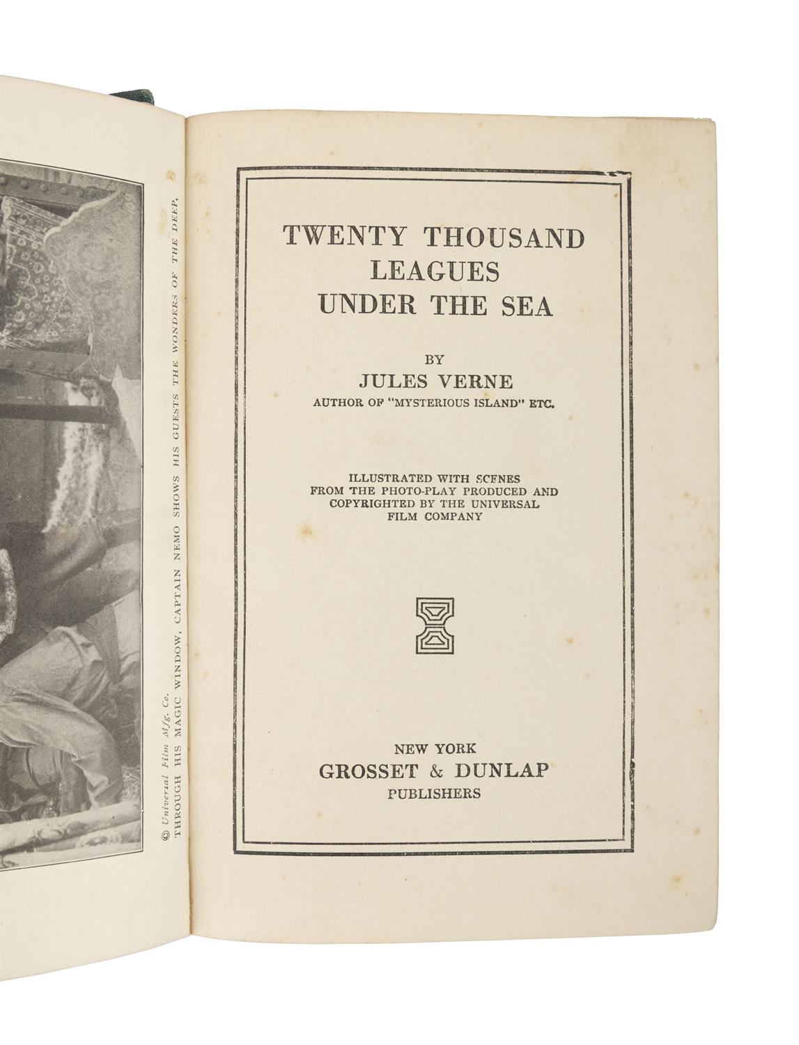 CHILDREN'S BOOKS BELONGING TO JAMES COOKE Comprising: VERNE, J., Twenty Thousand Leagues Under - Image 5 of 21