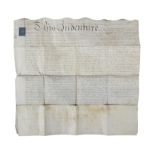 AN IRISH GEORGE III INDENTURE DATED TO 25TH DAY OF MARCH 1818, between Abraham Morris of