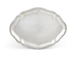 A PAIR OF GEORGE II SILVER LOZENGE SHAPED SECOND-COURSE DISHES, London c.1754,
