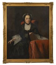 AFTER JOSEPH WRIGHT OF DERBY (1734 – 1797) Portrait of Mrs John Ashton Oil on canvas, 49 x 39.