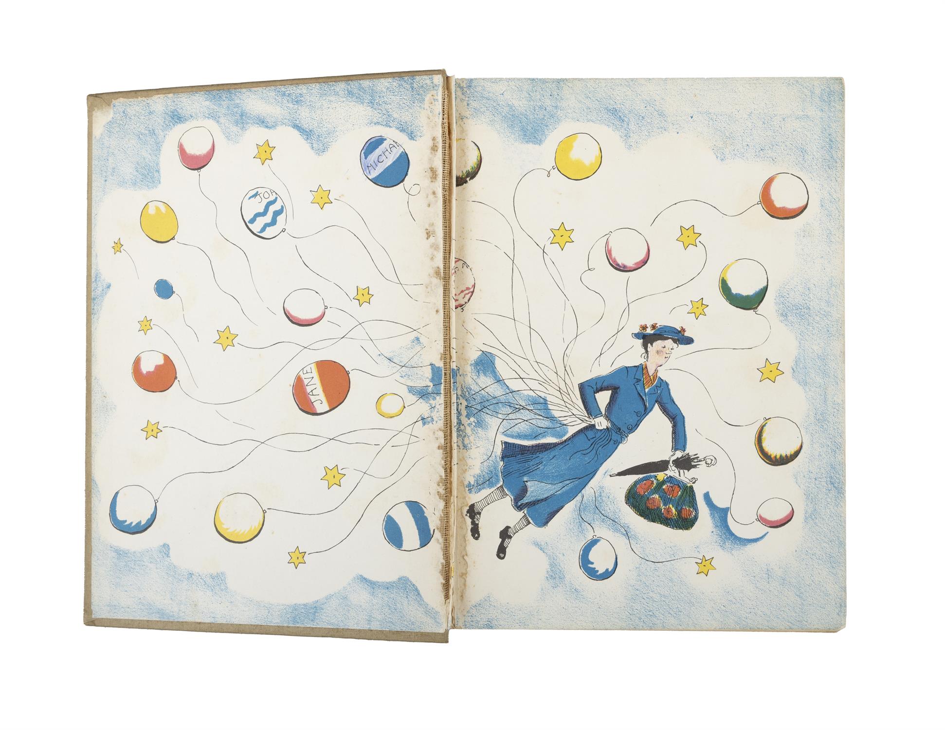 TRAVERS, P.L. [1899-1996]: Mary Poppins and Mary Poppins Comes Back, illustrations by Mary - Image 3 of 9