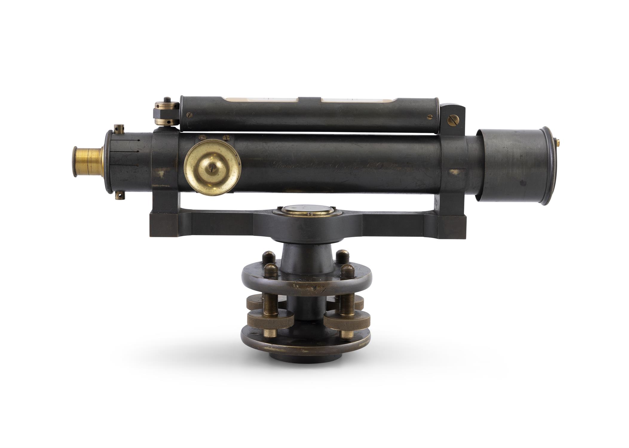 A THEODOLITE BY SPENCER & SONS, 29 GRAFTON STREET, DUBLIN, 19TH CENTURY contained in a fitted - Bild 5 aus 8