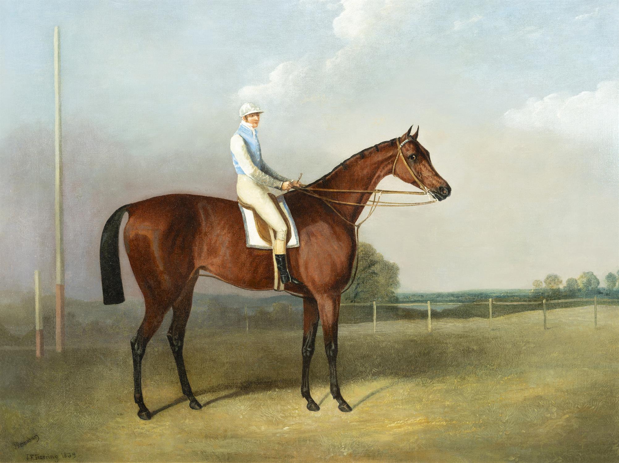 JOHN FREDERICK HERRING SENIOR (1795-1863) ‘Bloomsbury’ with Sam Templeman Winner of 1839 - Image 2 of 19