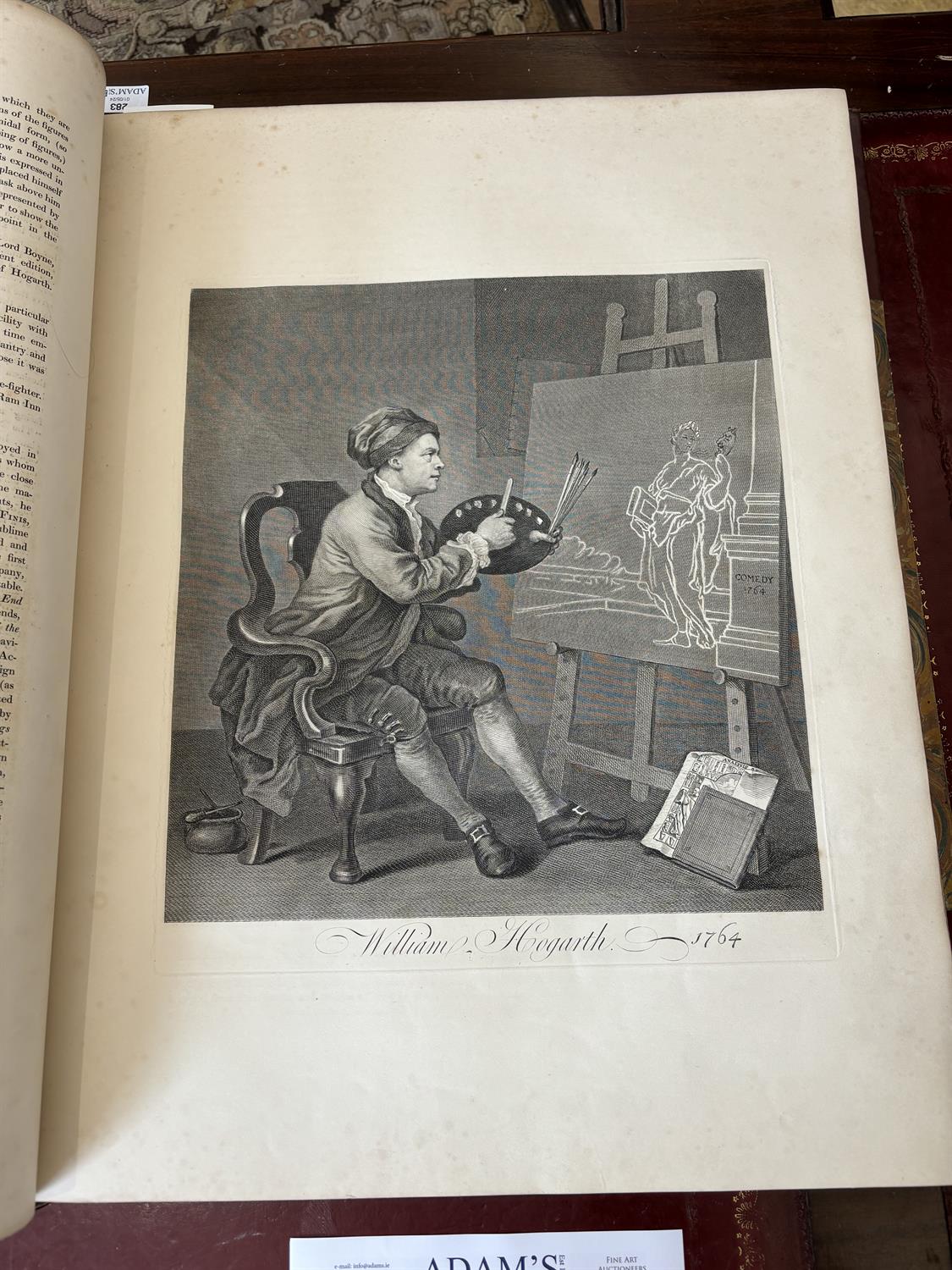 HOGARTH, William The Works, from the original plates restored by James Heath, (the text) by John - Image 7 of 11