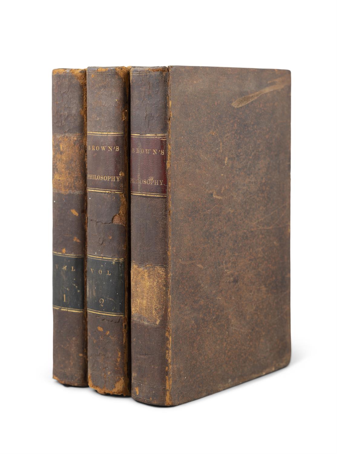 BROWN Thomas [1778-1820] Lectures on The Philosophy of The Human Mind (3 vols. - Image 2 of 5