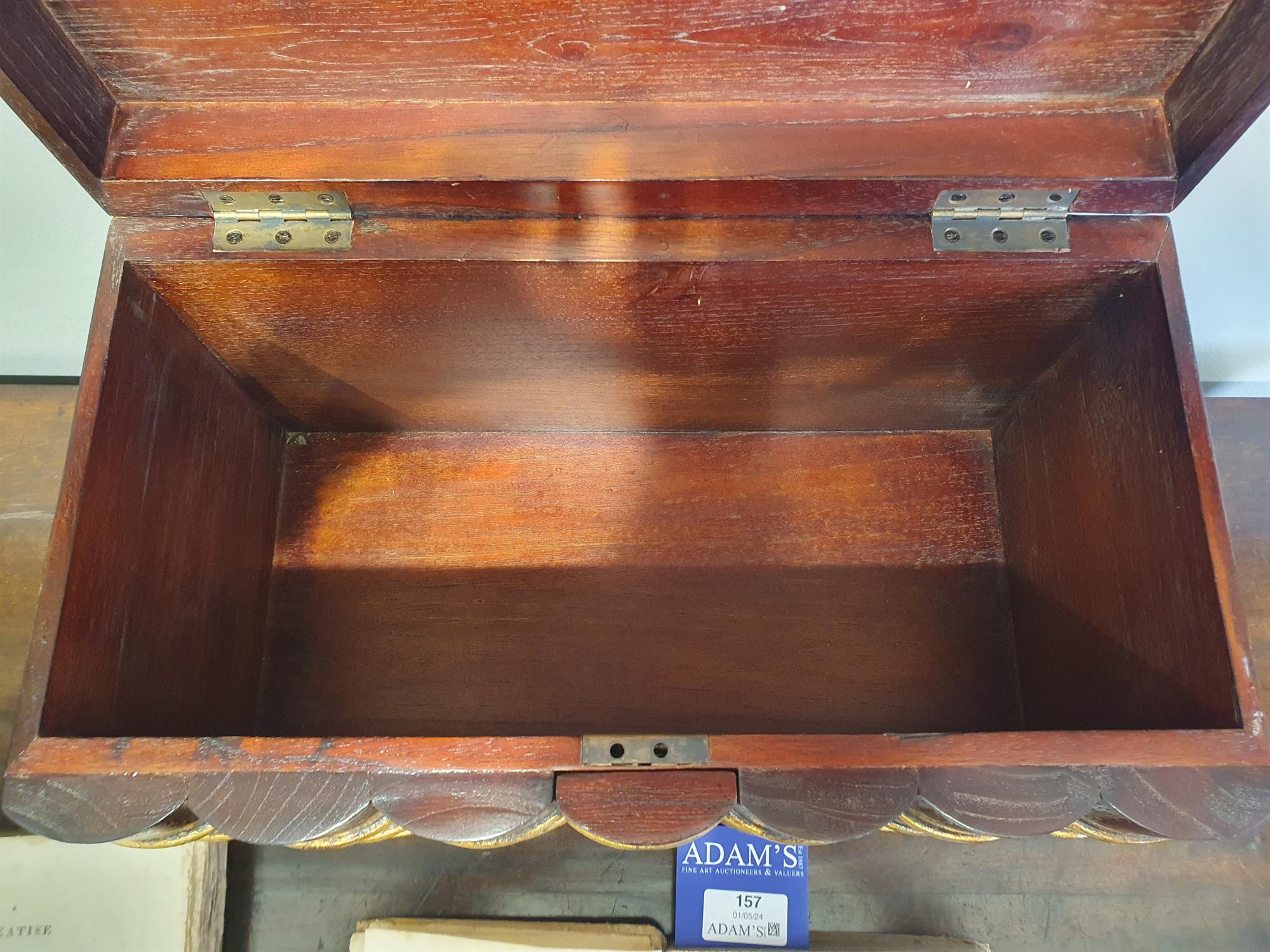 AN UNUSUAL PAIR OF NOVELTY LIBRARY STORAGE BOXES, EARLY 19TH CENTURY in mahogany and parcel gilt, - Image 14 of 15