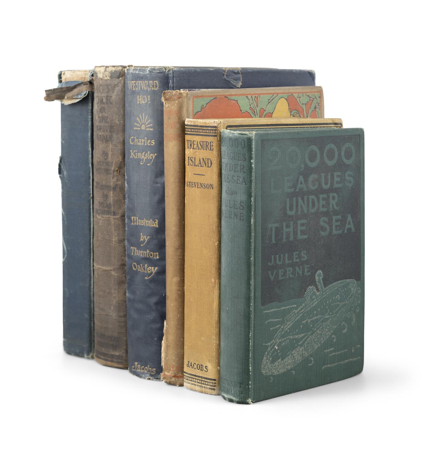 CHILDREN'S BOOKS BELONGING TO JAMES COOKE Comprising: VERNE, J., Twenty Thousand Leagues Under - Image 2 of 21