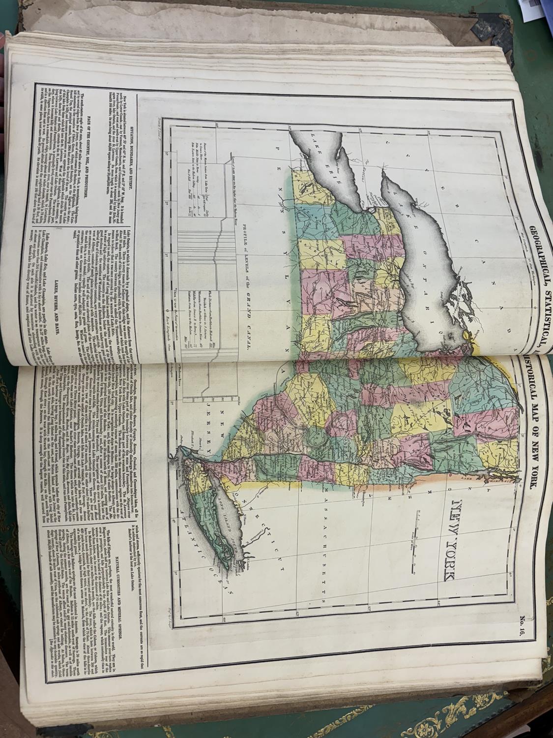 H.C CAREY AND I.LEA (publishers) A Complete Historical, Chronological and Geographical AMERICAN - Image 12 of 27