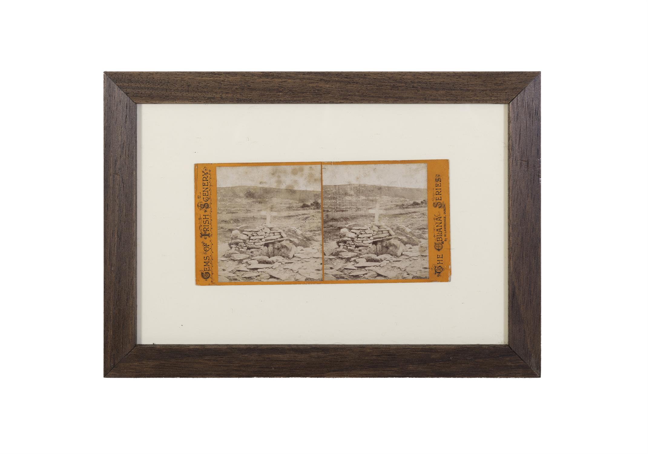 A COLLECTION OF TWELEVE VICTORIAN FRAMED STEREOGRAPHIC VIEWS OF IRELAND printed photographs - Image 6 of 14